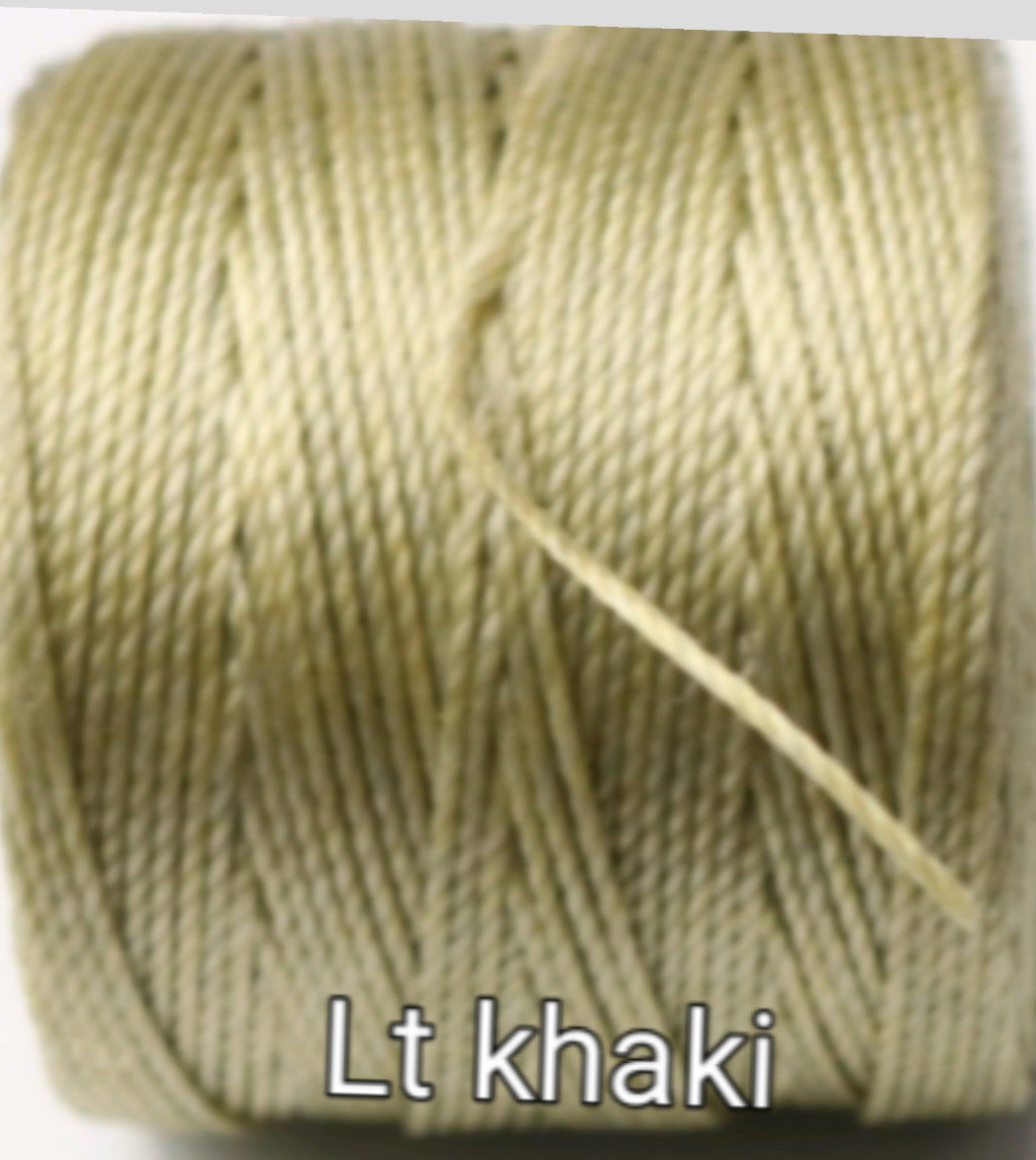 0.5mm Beadsmith S-lon Super slon thread cord Bracelet READ desc reg full role