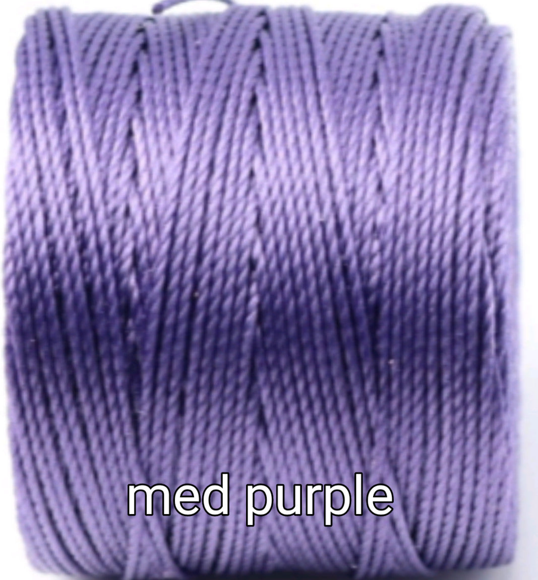 0.5mm Beadsmith S-lon Super slon thread cord Bracelet READ desc reg full role