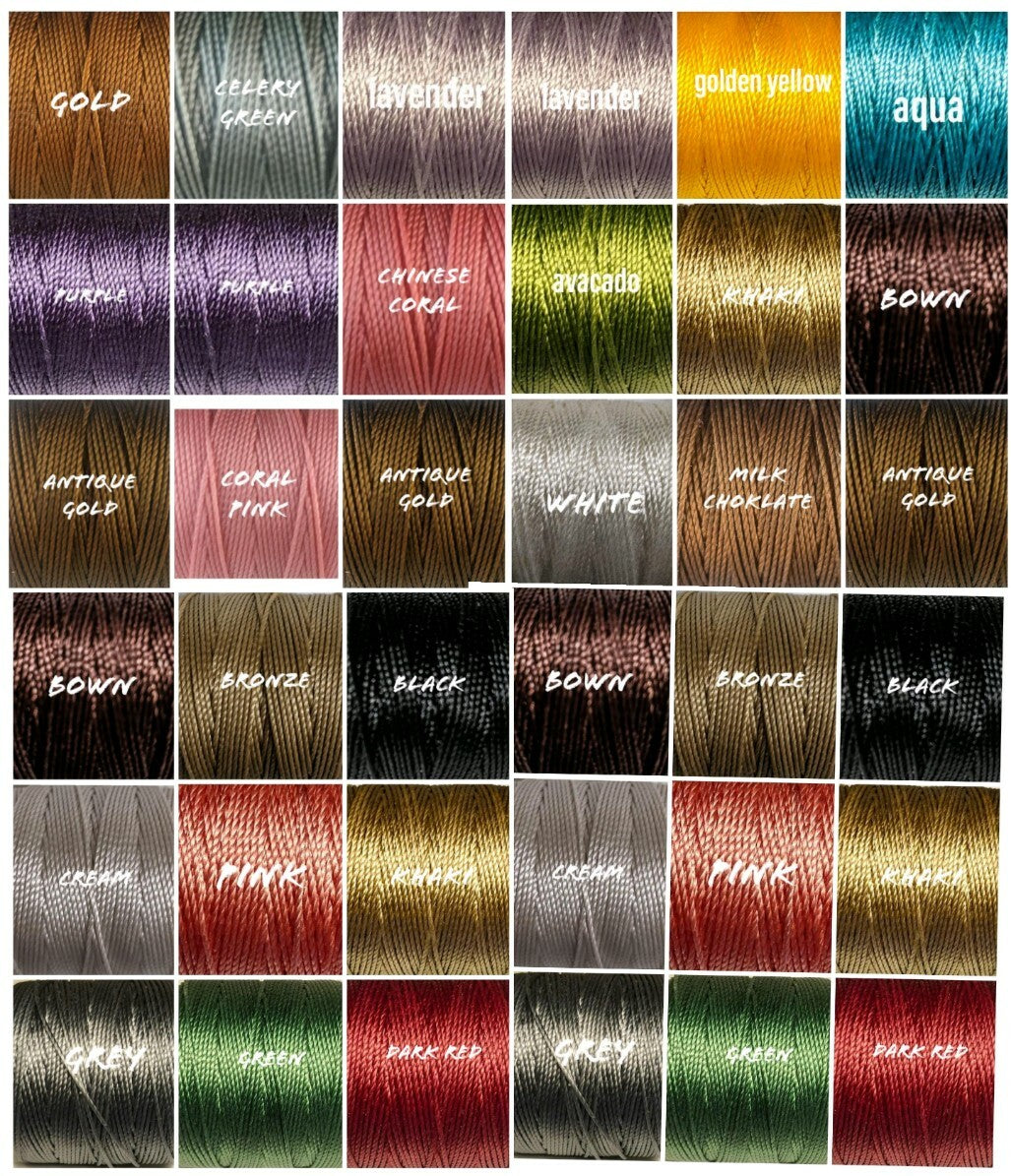 0.5mm Beadsmith S-lon Super slon thread